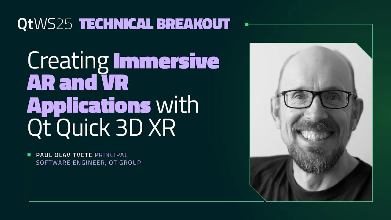 Creating Immersive AR and VR Applications with Qt Quick 3D XR