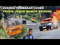Download Lagu Menagis, Mobil Terbakar, Truck Muatan Jeruk Terguling