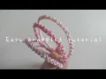 How to make easy bracelet yarnivora