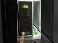 start stop is not working for lg microwave