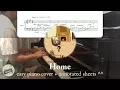 Home from Undertale Easy VGM Piano Sheets