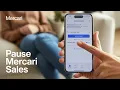 Mercari How To Setup Vacation Mode How To Pause Sales On Mercari Mercari Seller Time Away Settings