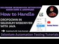 Selenium Interview Questions Answers How to handle Dropdown or Select Box in Selenium WebDriver