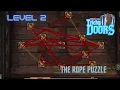 Tricky doors LEVEL 2 ROPE PUZZLE