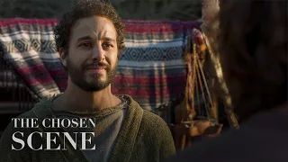 simon the zealot becomes a disciple the chosen scene 