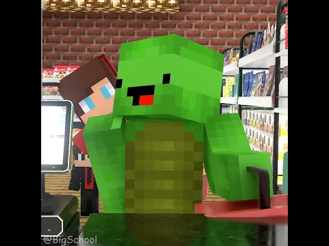 When Mikey doesn't want to wait in line to check out at the supermarket