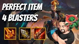 Perfect Item 4 Blaster Jinx | TFT Galaxies | Teamfight Tactics