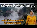 Lagu Penampakan Wujud Lahar mendidih di bawah warung Madura erupsi 2025 Gunung Semeru Lumajan Jawa Timur.