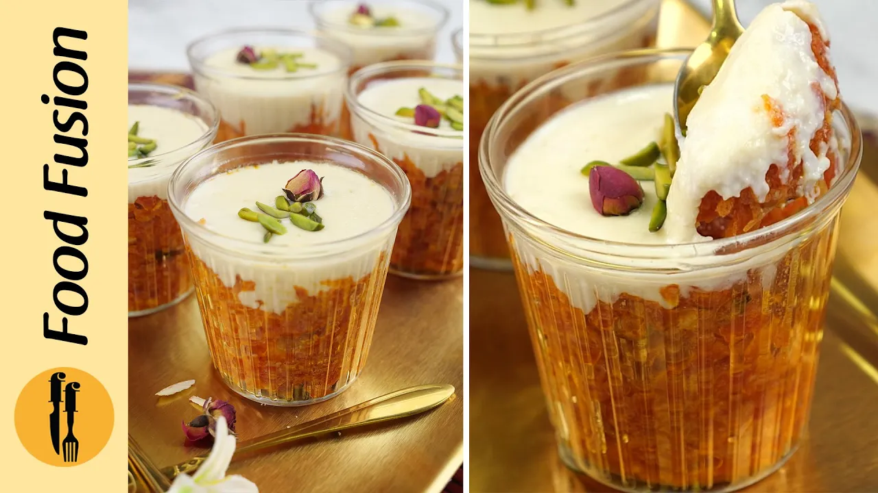 Gajar Halwa Shots Ramadan Special Recipe By Food Fusion