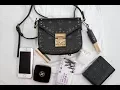 MCM PATRICIA SHOULDER BAG IN STUDDED OUTLINE