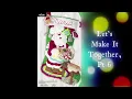 DIY Christmas Decorations Bucilla Felt Stocking Gingerbread Santa Pt 6 Make w Me Corrected