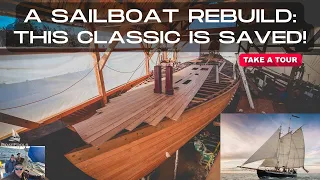 A SAILBOAT Rebuild: She is a STUNNER! Be part of this HINDU magic: Donate, Participate, & Celebrate!
