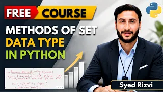 Methods of Set Datatype Set Methods in Python Sets in Python Python Tutorial for Beginners