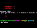 Your branch is ahead of origin master in git