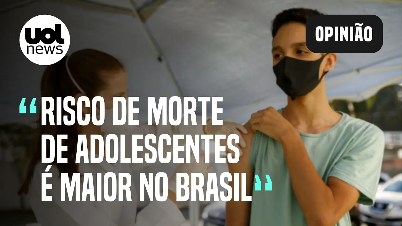Covid-19 é doença prevenível que mais mata crianças e adolescentes, diz infectologista
