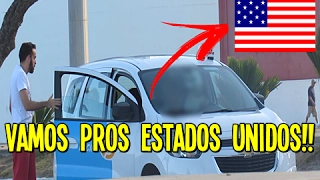 PEGADINHA - PEGANDO CORRIDA PARA OS EUA - MANDE A SUA 22