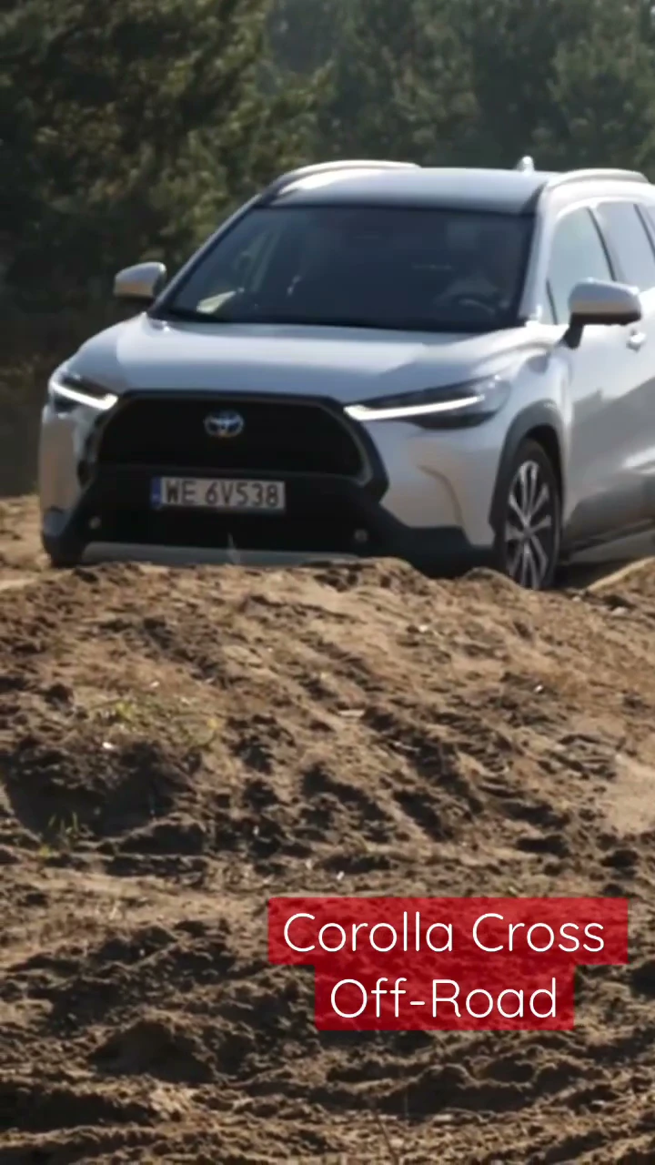 Corolla Cross w piaskownicy 🏜️ #shorts