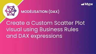 Create a Custom Scatter Plot visual using Business Rules and DAX expressions