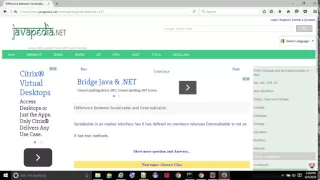 Difference between Serializable and Externalizable - javapedia net
