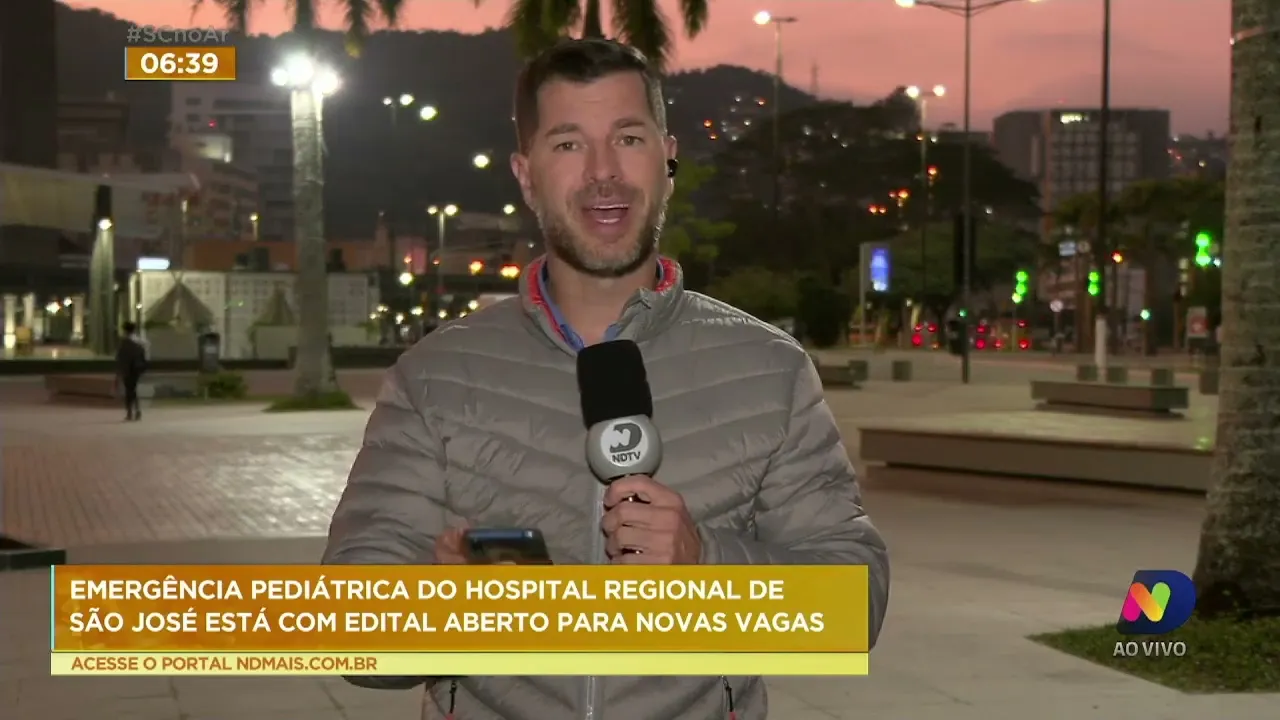 VÍDEO: Hospital Regional de São José prepara emergência pediátrica para reabertura em agosto