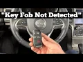 2014 - 2021 Jeep Grand Cherokee Key Fob Not Detected