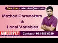Define Method parameter Local Variable Ameerpet Technologies