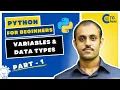 L3 Variables Data Types Part 1 Python for Beginners