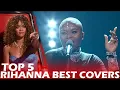 Download Lagu TOP 5 RIHANNA COVERS ON THE VOICE | BEST AUDITIONS