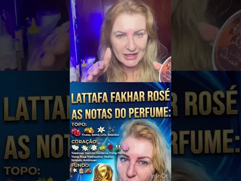 O Perfume árabe feminino campeão 🥰 #perfumeárabe #publi