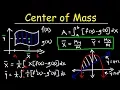 Center of Mass Centroid Problems - Calculus