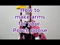 Let s sew porch goose arms Longer version for your porch geese DIY sew