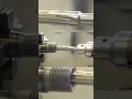 Crafting Precision Gunsmith Cuts Perfect Chamber for Cartridge in High-Performance Hunting Rifle