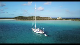Sailing Bahamas, Sailing Exuma – O’Brien’s Cay & Cambridge Cay – HR54 Cloudy Bay – Jan’20. S20 Ep4