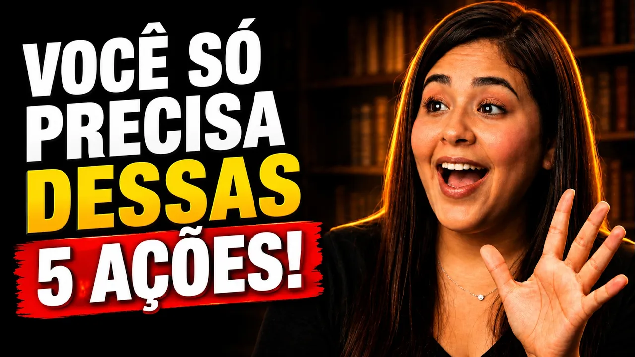 R$ 2.000/mês com só 5 ações? A CONTA REAL!