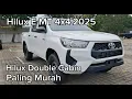 Toyota Hilux Double Cabin 2.4 Tipe E Manual 4x4 2025 | White | Eksterior - Interior | Toyota Medan