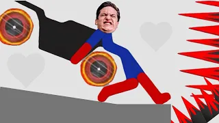 Best Falls | Stickman Dismounting compilation of funny moments VES STICK #168