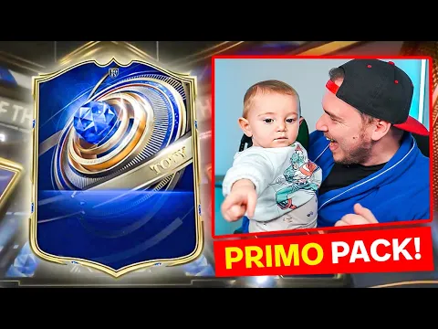 Video Thumbnail: IL PRIMO PACK OPENING di MIO FIGLIO ENEA!! - TROVATO UN TOTY ICON e TOTY!?