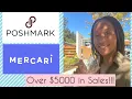 Making money with Poshmark Mercari Made over 5000 EASIEST way to sell NEW USED items