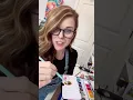 Watercolor donut tutorial