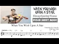 [Free Sheet] Disney Opening Theme || When You Wish Upon A Star || Violin Sheet Music