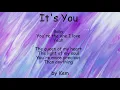It's You by Kem (Lyrics)