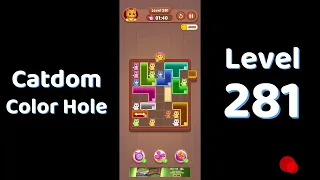 Catdom Color Hole Level 281 Screenshot