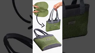 How to Transform Woven Placemats into a Tote Bag