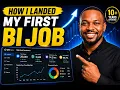 How I Landed My First Business Intelligence Job BI Career Roadmap Excel SQL Qlik Sense