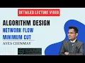 Algorithm Design Network Flow MINIMUM CUT MIN CUT MAX FLOW