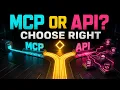 MCP vs API When Model Context Protocol Is Actually Worth It