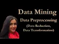 Data Preprocessing 2 Data Mining Course Lec 5 York University