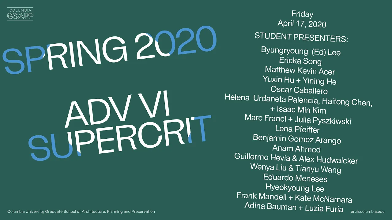 Broadcast: Climate Summit Spring 2020