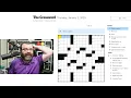 Learning Crossword Week 34 NYT Crossword Thursday Jan 2nd 2025