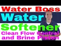 WaterBoss Water Softener Clean Flow Control Brine Piston 9 Easy Steps